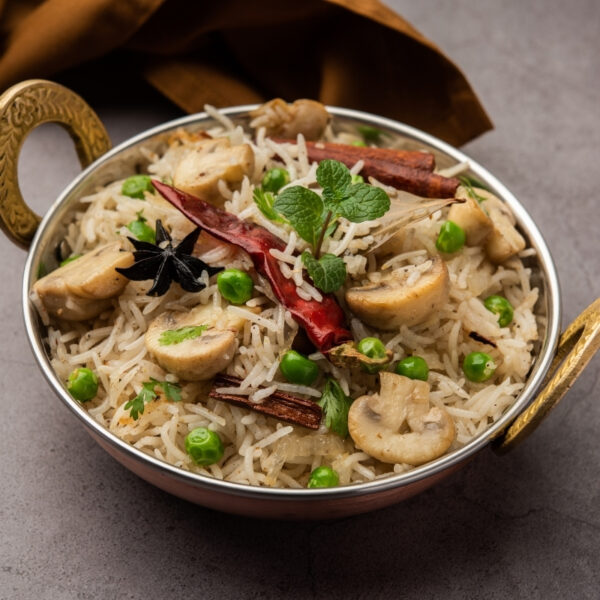 Mushroom Biriyani